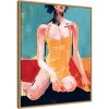 Amanti Art 23" x 28" Vintage Swim I by Paxton Parker Framed Canvas Wall Art Print: Modern Style, Polystyrene Frame, Lithograph Medium - 2 of 4