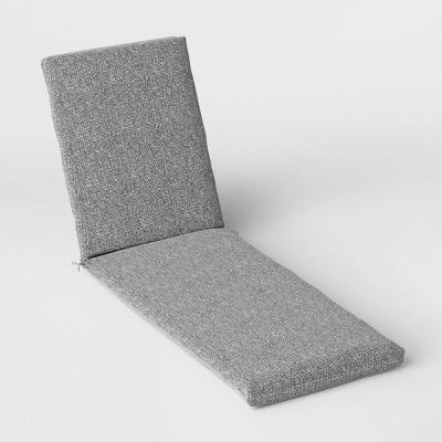 78"x24" Woven Outdoor Chaise Lounge Cushion - Threshold™