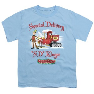 Boys' Santa Claus Is Comin To Town Kluger T-Shirt - 1 of 4