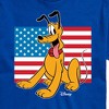Men's - Disney - Pluto Patriotic USA Flag Short Sleeve Graphic T-Shirt - 2 of 4