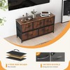 Resenkos 5-Drawer Bedroom Dresser: Spacious Chest with Storage Tower, Furniture Organizer Unit for Bedroom, Living Room, or Hallway Brown - 3 of 4