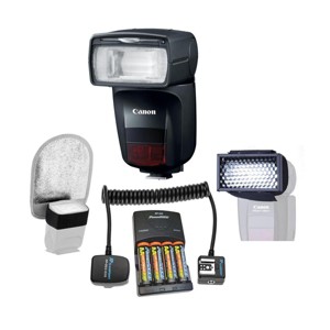 Canon Speedlite 470EX-AI Hot-Shoe Flash with Bounce Function And Acc Bundle - 1 of 4