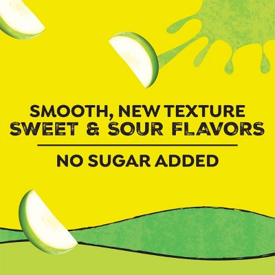 GoGo SqueeZ Fruit SlymeZ Green Apple Fruit Pouches - 35oz/10ct