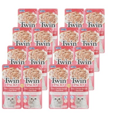 Inaba Tuna And Chicken Recipe In Tuna Broth Cat Food Twin Pack