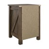 Cesicia 18 x17 x24" Rustic Style Nightstand - 3 of 4
