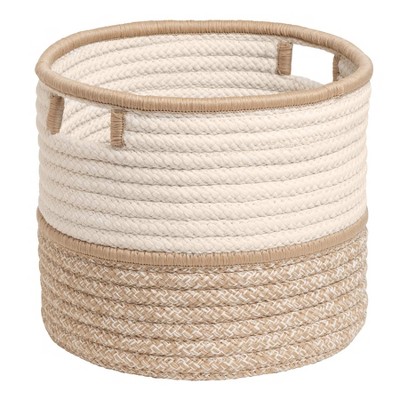 Colonial Mills Jaydon Basket - Sand 16"x16"x20" 100% Polypropylene Round
