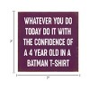 Slickblue Inspirational Wood Wall Sign 7x7 – Funny Motivational Quote for Office, Bedroom or Entryway, Color Options - 3 of 3