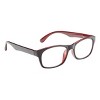 ICU Eyewear Wink Glendale Black/Red Reading Glasses - image 3 of 4