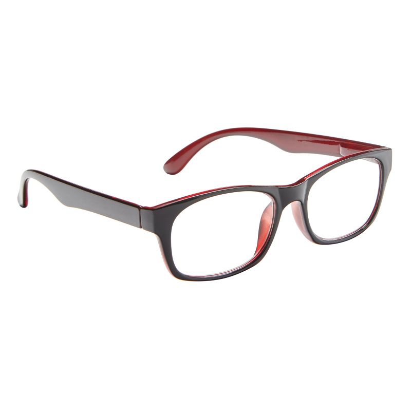 ICU Eyewear Wink Glendale Black/Red Reading Glasses, 4 of 10
