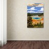 Trademark Fine Art -Lantern Press 'National Park 14' Canvas Art - 3 of 3