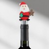 Unique Bargains Santa Claus Bottle Stopper Zinc Alloy ABS Silicone 1Pc - 2 of 3