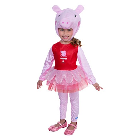 Toddler Peppa Pig Ballerina Halloween Costume 4t Target