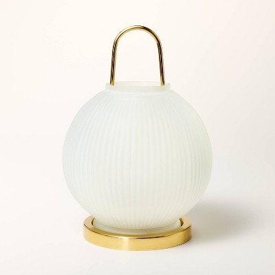 Round Ribbed Glass Table Lantern Clear - kate spade new york x Target