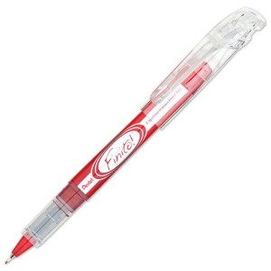Pentel FINITO! Porous Point Pen, Extra Fine Point, Red, Pack of 12 - 1 of 1