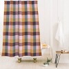 Deny Designs Schatzi Brown Buffalo Plaid Fall Spice Shower Curtain - 2 of 4