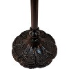 Amora Lighting Tiffany Style Torchiere Floor Lamp 72" High - 4 of 4
