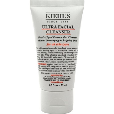 Kiehl's Women Almond, Lemon, Cacao, Praline, Sandalwood Ultra Facial Cleanser