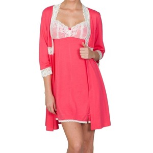 Women's Giselle Double Spaghetti Strap Babydoll - Twelve Eighty Eight - 1 of 1