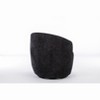 Kumasinova 360° Swivel Barrel Chair,Chenille Comfy Reading Chair with Metal Base,Modern Accent Chair with Arm for Living Room & Bedroom - 2 of 4