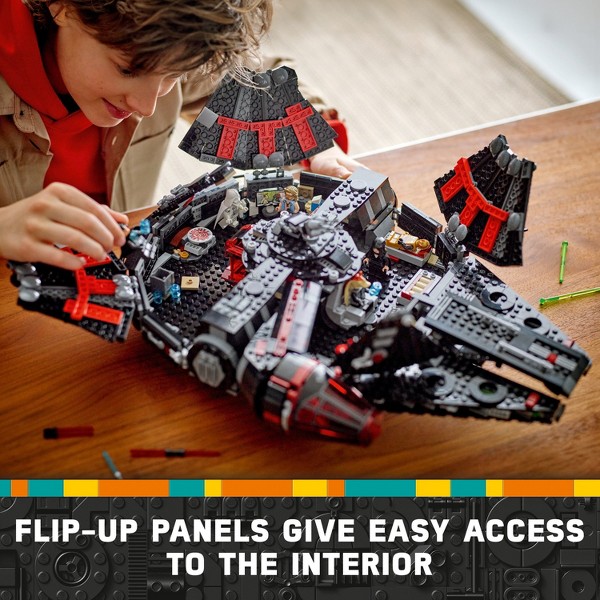 LEGO Star Wars El Halcón Oscuro Vehículo de Construcción Juguete 75389 2
