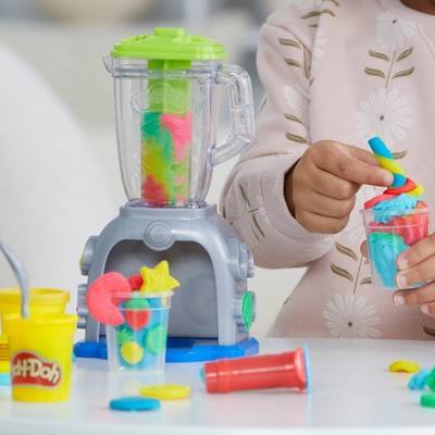 Play-Doh Swirlin Smoothies Blender Playset Great Easter Basket Stuffers Toys_4