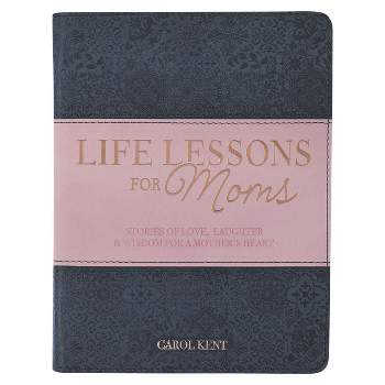 Life Lessons for Moms, Stories of Love, Laughter & Wisdom for a Mother's Heart - (Leather Bound)