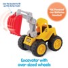 Kidoozie Big Tuffies Truck Set Ages 18 Months +, Construction Vehicles, Toddler, Tactile Engagement & Fine Motor Skills - 3 of 4