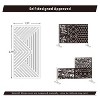 Dovelina Metal Indoor Outdoor Wall Sign Panels Decorative Screen - 3 of 4