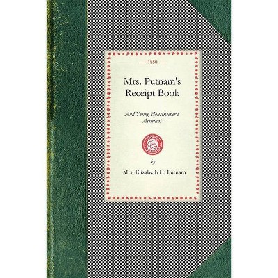 Mrs. Putnam's Receipt Book - (Cooking in America) by  Elizabeth Putnam (Paperback)