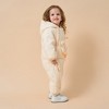 Little Plant Premium White Muscovy Duck Down Dual Zipper Snowsuit- White Duckling - 3 of 4
