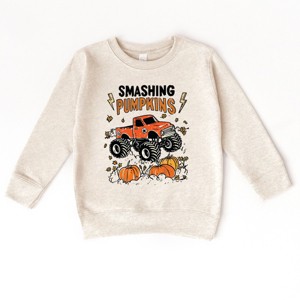 Smashing Pumpkins Monster Truck - Toddler Graphic Sweatshirt and Youth Graphic Sweatshirt - 1 of 3
