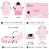 Big Dot of Happiness Purr-fect Kitty Cat - Fill-In Cards - Kitten Meow Baby Shower or Birthday Party Fold and Send Invitations - Set of 8 - 3 of 4