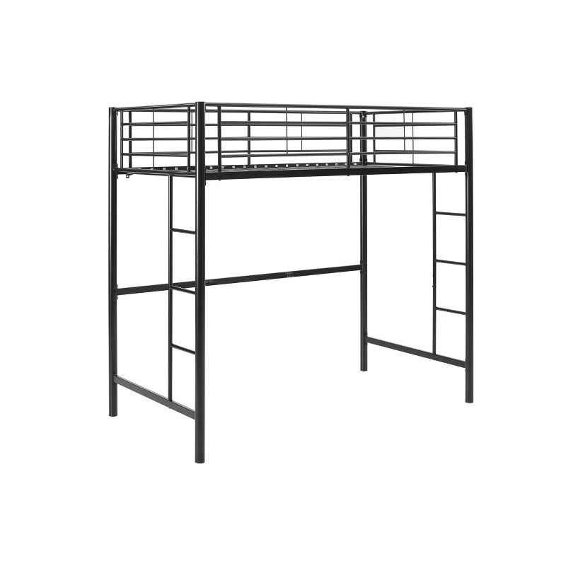 Twin Size Metal Platform Loft Bed - Saracina Home, 3 of 9