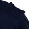 Hope & Henry Girls' Long Sleeve Ruffle Neck Sweater Dress, Toddler, 2T - 2 of 4