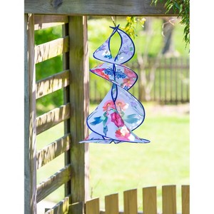 Evergreen Hummingbird Meadow Twister- 15 x 29.5 x 15 Inches Durable and Well Made Home and Garden Decor - 1 of 4