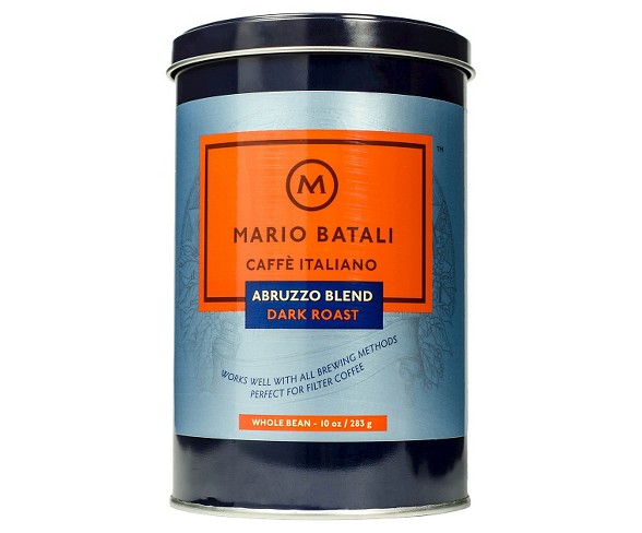 Mario Batali&#174; Caff&#232; Italiano Abruzzo Blend Dark Roast Whole Bean Coffee - 10oz