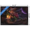 Trends International Mattel Masters of the Universe: Revelation - He-Man & Battle Cat Framed Wall Poster Prints - 3 of 4