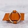 Tan Cuff Bracelet Genuine Leather - 3 of 3