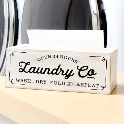 The Lakeside Collection Vintage Laundry Room Storage and Organization Decor Collection - Laundry Rug