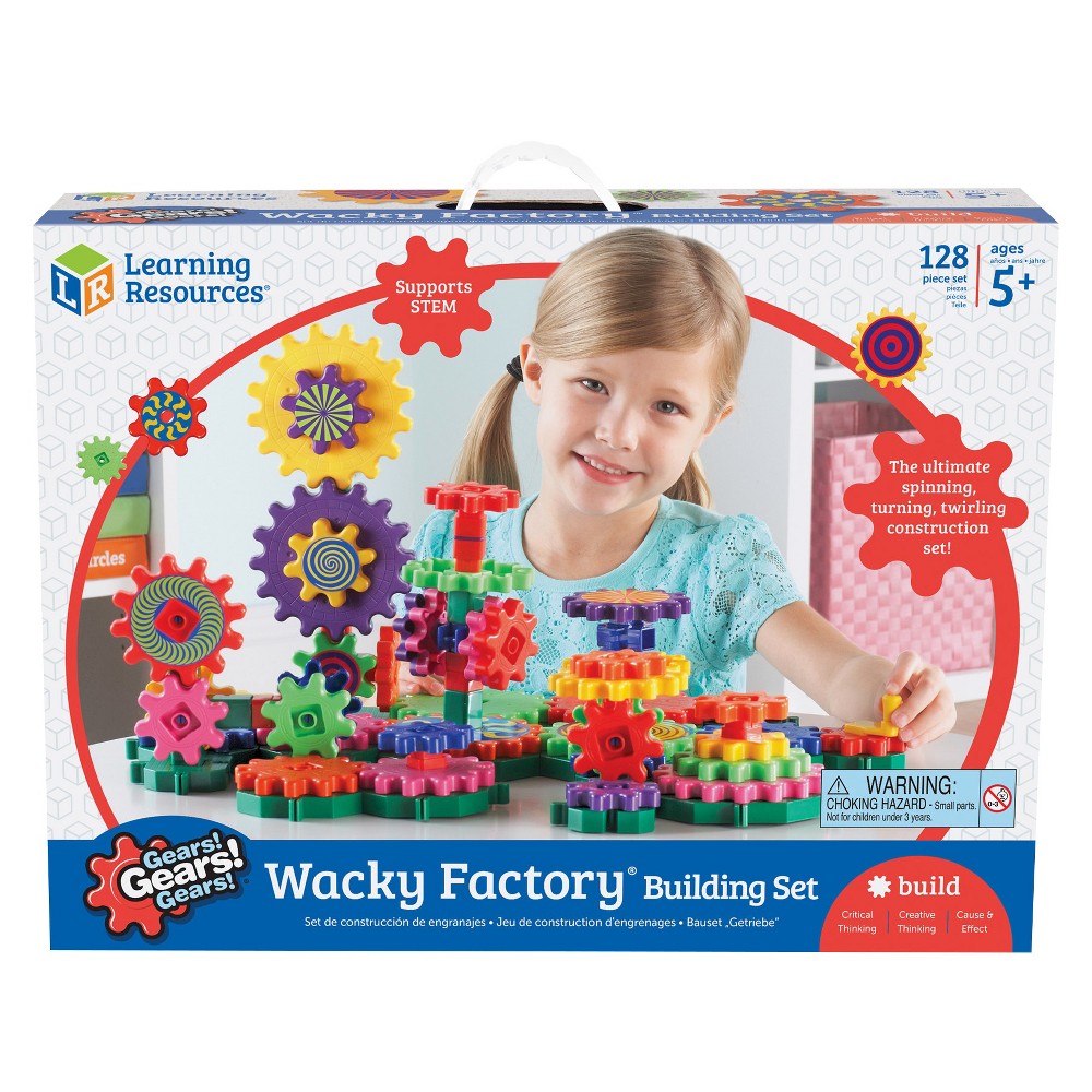 UPC 765023010749 product image for Learning Resources Gears! Gears! Gears! Wacky Factory Building Set | upcitemdb.com