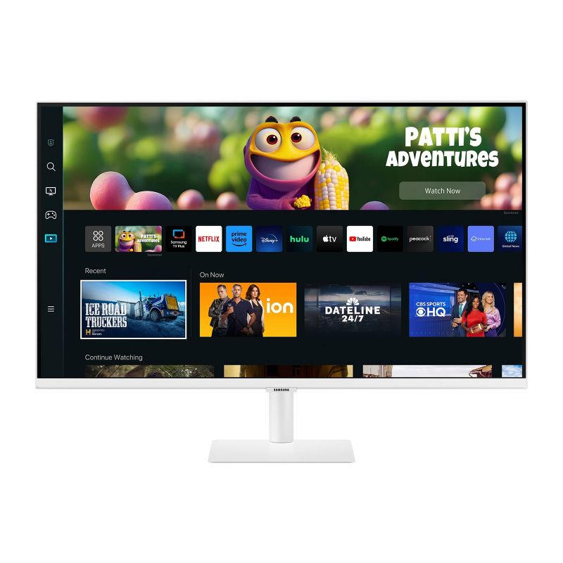 Samsung 32&#34; M50C FHD Smart Monitor with Streaming TV - White, 4 of 15