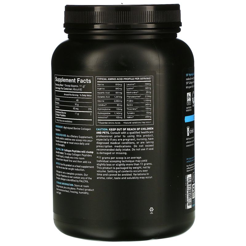 Sports Research Collagen Peptides, Dietary Supplements, 3 of 4