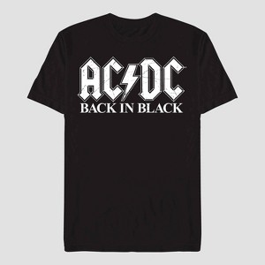 Men's Epic Rights ACDC Short Sleeve Graphic T-Shirt - Black - 1 of 2