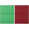 Sustainable Greetings 48 Pack Blank Red and Green Christmas Cards with Envelopes 4 x 6 In - 3 of 4