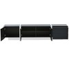 Lyngins 74.8" TV Stand with High Gloss UV Surface,Entertainment Center with Drawers & Cabinets,TV Cabinet for Living Room,Bedroom - 2 of 4
