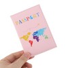Unique Bargains Colorful Passport Holder 1 Pc - 3 of 4