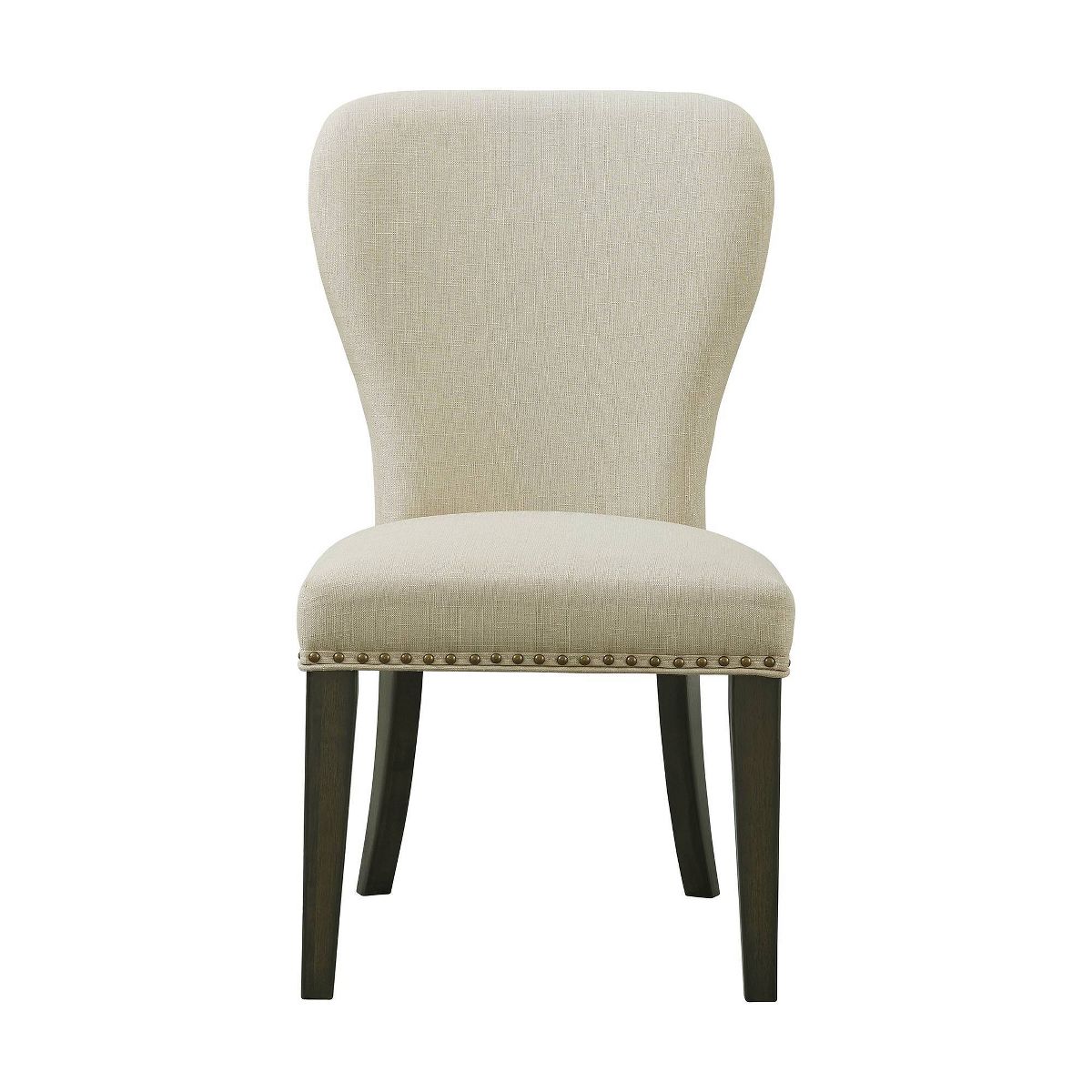 Set of 2 Savoy Upholstered Dining Armless Chairs - Alaterre Furniture - thumbnail 4