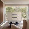 Luck Live 47.24in press-to-open cabinet door with three storage drawers - 3 of 4