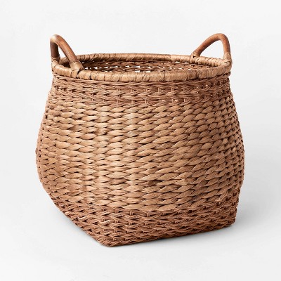 Large Woven Basket with Handles - Threshold™ designed with Studio McGee: Handcrafted Storage for Blankets & Toys