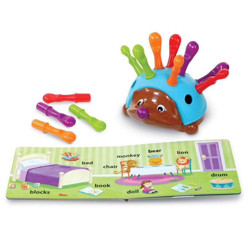 Learning Resources Spike the Fine Motor Hedgehog First Words Book Set, 3 of 6
